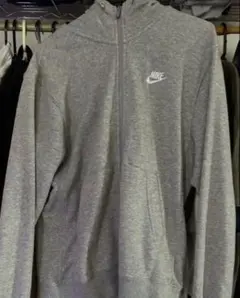 Nike グレー フルジップパーカー