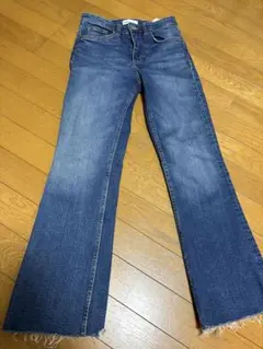 ZARA フレアデニムパンツ
