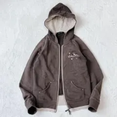 カルバンクラインジーンズ| ダブルジップパーカー【M】アソートボタン ラグラン