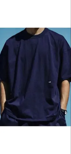 ファミマ × A.H ビッグTシャツ ネイビー