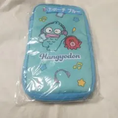 ハンギョドンポーチ ブルー