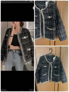 ジャケット　ツイード