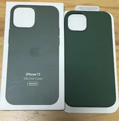 匿名発送iPhone 13 mini レザーケース セコイアグリーン 純正 - メルカリ