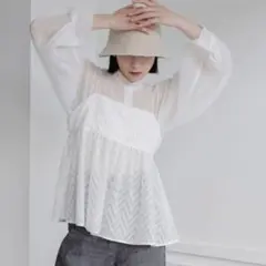 お値下げしました！　lowrys farm フェザージャガードキャミ