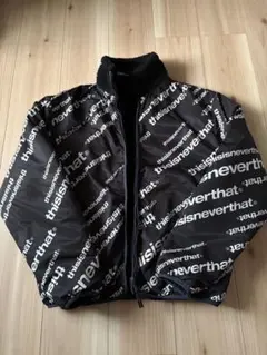 ディスイズネバーザット リバーシブル ボアフリース ナイロンジャケット