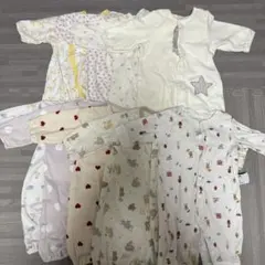 9点セット！新生児OK カバーオール　まとめ売り