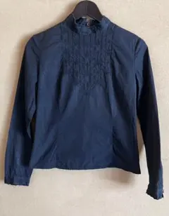 BALLSEY トゥモローランド　ブラック　ブラウス　コットン　レース　刺繍