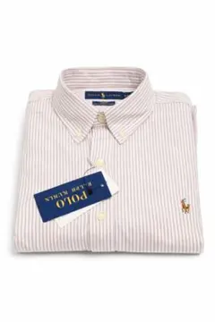 ポロラルフローレン新品スリムフィットオックスフォードタグ付き　即日発送　送料無料