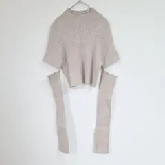 ☘️新品未使用☘️andmary Amari knit tops - メルカリ