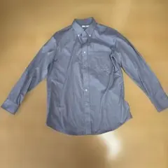 UNIQLO 長袖シャツ　ブルー系　X L