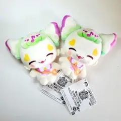 キミとアイドルプリキュア♪ コロっとまんまるプリフェイスぬいぐるみ　プリルン×2