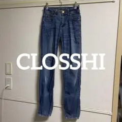 スキニーデニム ライトブルー