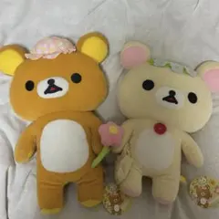 ￼【非売品】リラックマ コリラックマ ぬいぐるみセット　XLサイズ　新品タグ付き