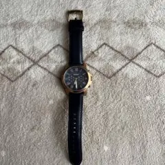 FOSSIL クロノグラフ ブラックダイヤル 時計のサムネイル