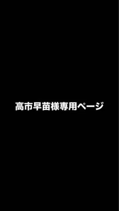 高市早苗様専用ページ