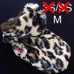 ふわふわ気持ちいい♡レオパードフード付コート♡M★ラスト1点❣️【R68】