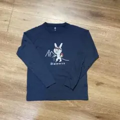 mont-bell alpinist 長袖カットソー 140 ネイビー