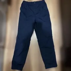 UNIQLO ロングパンツ ネイビー 160cm