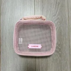 LANEIGE ポーチ ピンク メッシュ