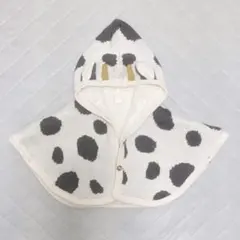 テータテート 牛 なりきり ニット ポンチョ