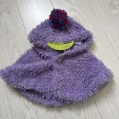 ポンチョ ベビー服 80cm 個性的 キッズ服 アウター