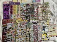 平成当時品シール 平成レトロ 大量　シール帳 Retro sticker