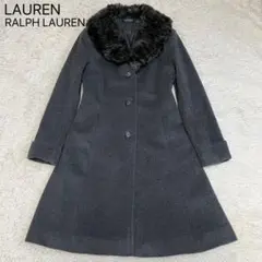 【美品】ローレンラルフローレン フェイクファー ショールカラー ウォーカーコートのサムネイル