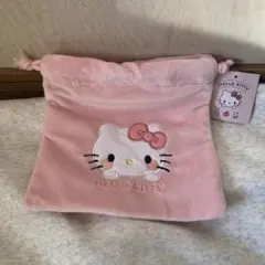 ハローキティ 巾着袋 ピンク