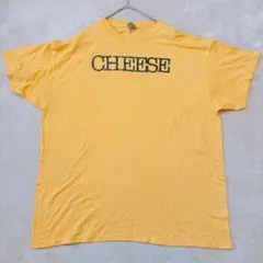 ギルダン 英字 Tシャツ クルーネック 半袖 XL 黄 綿 休日 カジュアルのサムネイル
