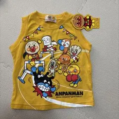 タグ付き　アンパンマン　タンクトップ　80cm