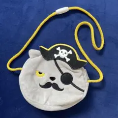 KALDI 海賊猫 ポシェット ポーチ