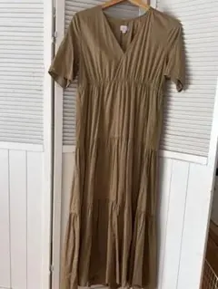Greenlabel Reluxing 半袖 ロングワンピース