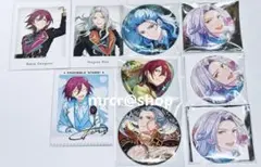 あんスタ 心光印彩缶バッジ 心光缶バッジ 凪砂 茨 エレメント イベコレ 9点