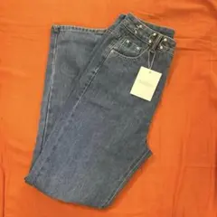 新品未使用❣️ハイウエスト ワイドストレート デニムパンツ ジーンズ