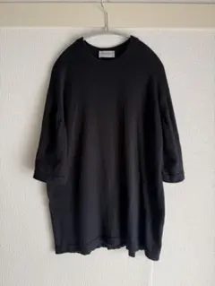 JOHN SMEDLEY ニットTシャツ ブラック Lのサムネイル