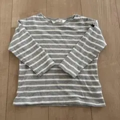 最終値引き　futafuta ストライプ 長袖Tシャツ 95