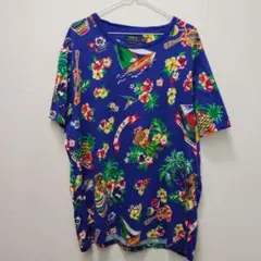 POLO RALPH LAUREN 総柄 XXL　日本未発売サイズ　美品