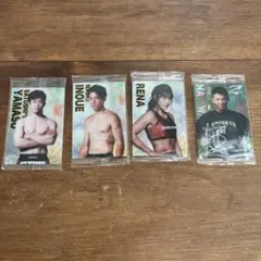 RIZINウエハース 前回シリーズ　　4枚セット