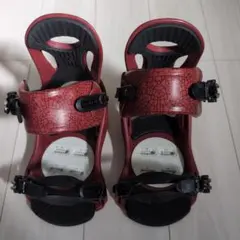FLUX スノーボードビンディング レッド
