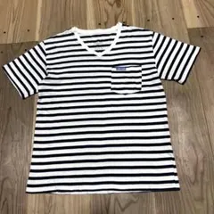 ブルーブルー BLUE BLUE フルーツオブザルームコラボ VネックTシャツMのサムネイル