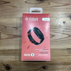 Fitbit ace 3 ブラック/レッド