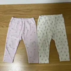 UNIQLO ユニクロ レギンス パンツ 10分丈 80cm