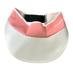 猛暑対策　サンバイザー レディース サイズ調整可 折りたたみ 日焼け防止