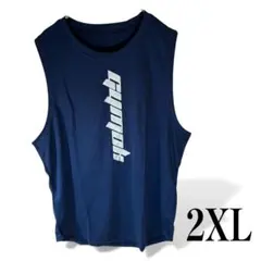 新品　タンクトップ メンズ トレーニングウェア ノースリーブ 速乾 2XL