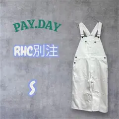 PAY.DAY ペイデイ　RHC別注 デニムサロペット クロップド丈 Sのサムネイル
