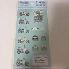 Super Cub × HAPIDANBUI フラットシール