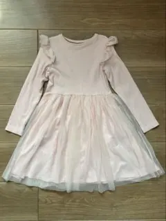 ベルメゾン　GITA ジータ　ピンク　チュールスカートワンピース 130cm