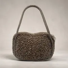 ANTEPRIMA アンテプリマ ワイヤーバッグ PVCハンドバッグ シルバー