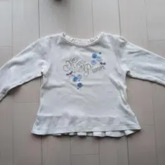 【値下げ】メゾピアノMezzo Piano☆ 長袖カットソー ホワイト110