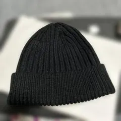 UNIQLO ユニクロ ヒートテックリブビーニー ニット帽 ONE SIZEのサムネイル